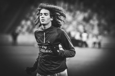 Kiev, Ukrayna - 29 Kasım 2018: Matteo Guendouzi U sırasında