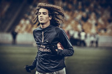 Kiev, Ukrayna - 29 Kasım 2018: Matteo Guendouzi U sırasında