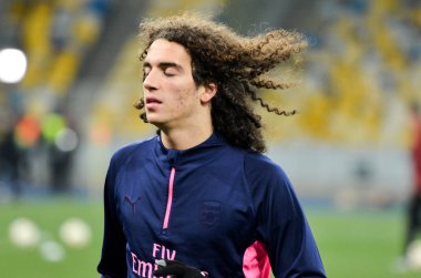 Kiev, Ukrayna - 29 Kasım 2018: Matteo Guendouzi U sırasında