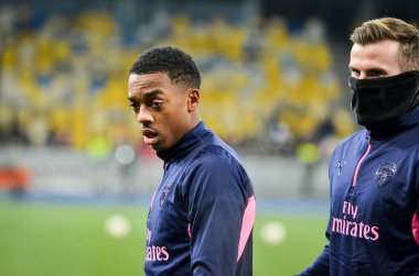 Kiev, Ukrayna - 29 Kasım 2018: Joe Willock Uefa E sırasında