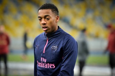Kiev, Ukrayna - 29 Kasım 2018: Joe Willock Uefa E sırasında