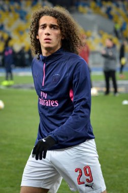 Kiev, Ukrayna - 29 Kasım 2018: Matteo Guendouzi U sırasında