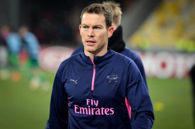 Kiev, Ukrayna - 29 Kasım 2018: Stephan Lichtsteiner