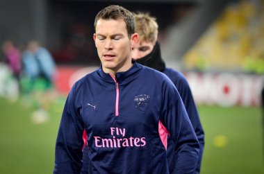 Kiev, Ukrayna - 29 Kasım 2018: Stephan Lichtsteiner