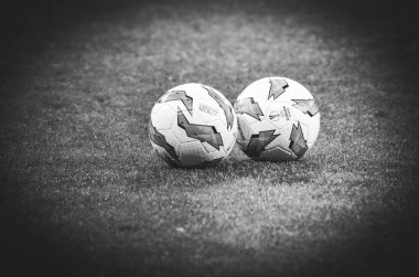 Kiev, Ukrayna - 29 Kasım 2018: T sırasında resmi futbol topu
