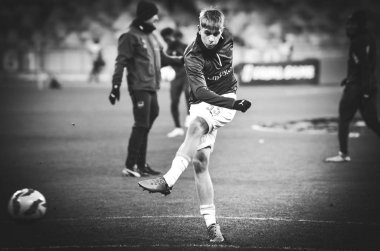 Kiev, Ukrayna - 29 Kasım 2018: Emile Smith Rowe U sırasında