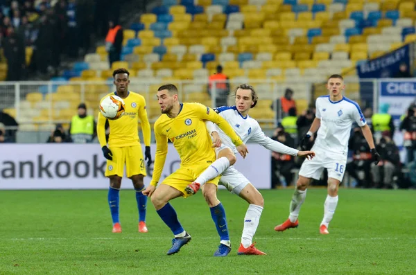 Kiev, Ukrayna - 14 Mart 2019: Avrupa Birliği Avrupa Ligi'nde Mateo Kovacic