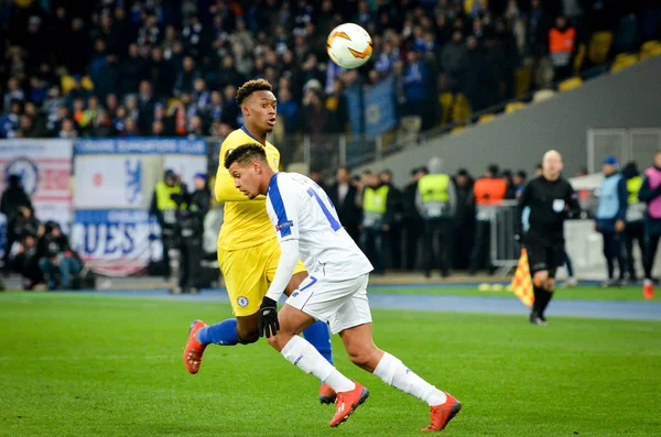 Kiev, UKRAINE - March 14, 2019: Callum Hudson-Odoi player during — Stock Photo, Image