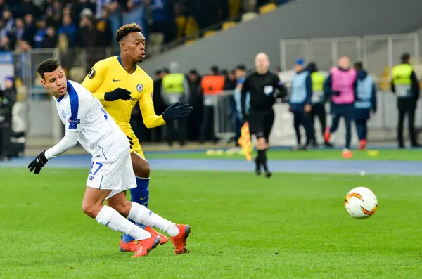 Kiev, UKRAINE - March 14, 2019: Callum Hudson-Odoi player during — Stock Photo, Image