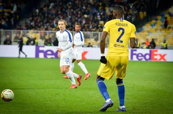 Kiev, UKRAINE - March 14, 2019: Antonio Rudiger during the UEFA — Stock Photo, Image