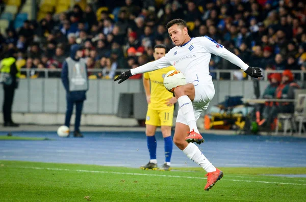 Kiev, Ukrayna - 14 Mart 2019: Sidcley Uefa Europa L sırasında