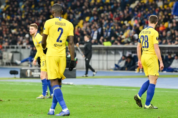 Kiev, Ukrayna - 14 Mart 2019: Antonio Rudiger Uefa sırasında 