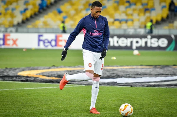 Kiev, Ukrayna - 29 Kasım 2018: Joe Willock Uefa E sırasında