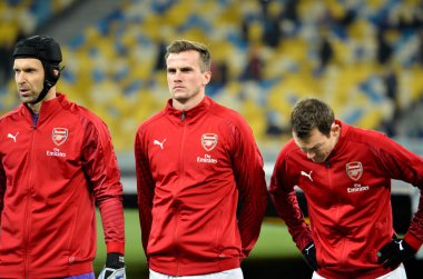 Kiev, Ukrayna - 29 Kasım 2018: Rob Holding oyuncusu