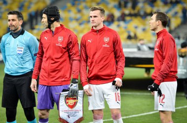 Kiev, Ukrayna - 29 Kasım 2018: Abd'de futbolcu