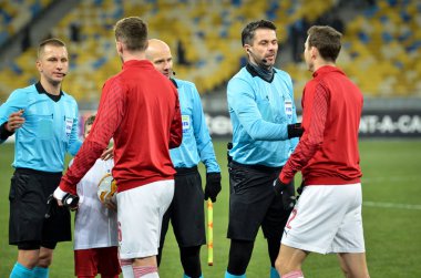 Kiev, Ukrayna - 29 Kasım 2018: Abd'de futbolcu