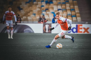 Kiev, Ukrayna - 29 Kasım 2018: Emile Smith Rowe U sırasında