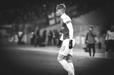 Kiev, Ukrayna - 29 Kasım 2018: Emile Smith Rowe U sırasında
