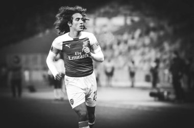 Kiev, Ukrayna - 29 Kasım 2018: Matteo Guendouzi 