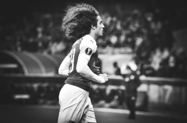 Kiev, Ukrayna - 29 Kasım 2018: Matteo Guendouzi U sırasında