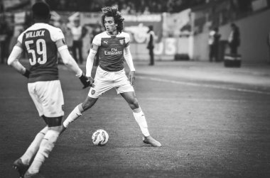 Kiev, Ukrayna - 29 Kasım 2018: Matteo Guendouzi U sırasında