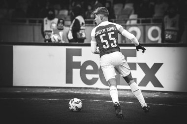 Kiev, Ukrayna - 29 Kasım 2018: Emile Smith Rowe U sırasında