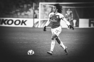 Kiev, Ukrayna - 29 Kasım 2018: Matteo Guendouzi U sırasında