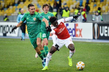 Kiev, Ukrayna - 29 Kasım 2018: Bukayo Sak