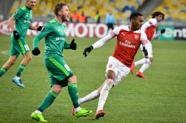 Kiev, Ukrayna - 29 Kasım 2018: Abd'de futbolcu