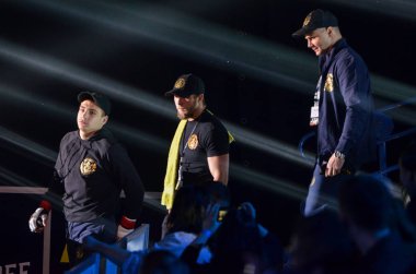 Kiev, Ukrayna - 02 Mart 2019: Mikhail Shabliy mma savaşçıları ent