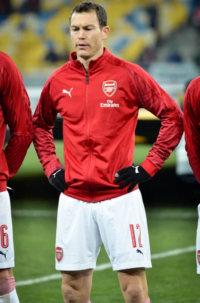 Kiev, Ukrayna - 29 Kasım 2018: Stephan Lichtsteiner 