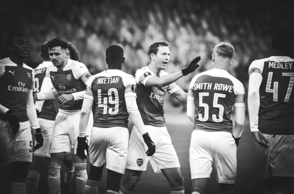 Kiev, Ukraina-November 29, 2018: FC Arsenal fotbollsspelare c — Stockfoto