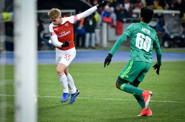Kiev, Ukrayna - 29 Kasım 2018: Emile Smith Rowe U sırasında