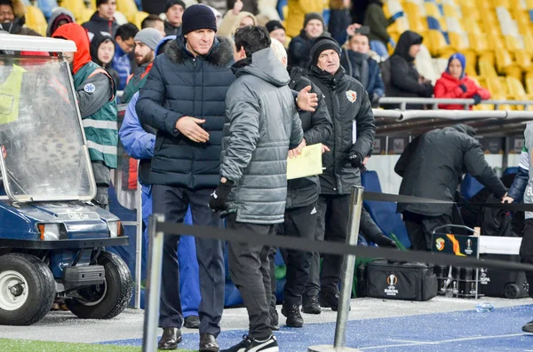 Kijów, Ukraina-29 listopada 2018: Coach Unai Emery podczas U — Zdjęcie stockowe