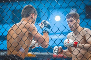 Kiev, Ukrayna - 02 Mart 2019: Anatoly Zhurakovsky mma fighte