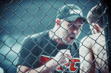 Kiev, Ukrayna - 02 Mart 2019: Anatoly Zhurakovsky mma fighte