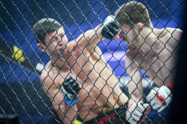 Kiev, Ukrayna - 02 Mart 2019: Anatoly Zhurakovsky mma fighte