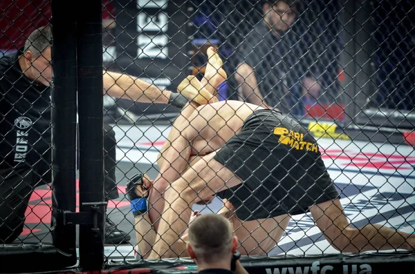 Kiev, Ukrayna - 02 Mart 2019: Bogdan Kudelya mma savaşçıları figh — Stok fotoğraf