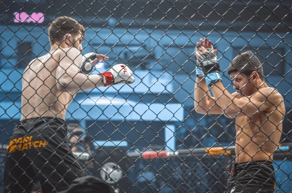 Kiev, Ucrânia - 02 de março de 2019: Anatoly Zhurakovsky mma fight — Fotografia de Stock