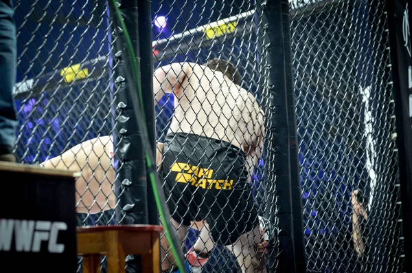 Kiev, Ukrayna - 02 Mart 2019: Anatoly Zhurakovsky mma fighte
