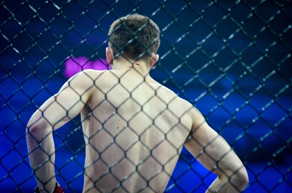 Kiev, Ucrânia - 02 de março de 2019: Anatoly Zhurakovsky mma fighters — Fotografia de Stock