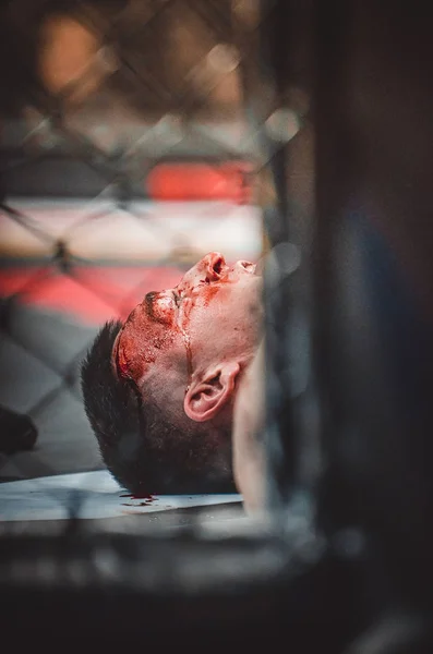 Kiev, Ucrania - 02 de marzo de 2019: Andrey Skornyakov mma fighters w —  Fotos de Stock