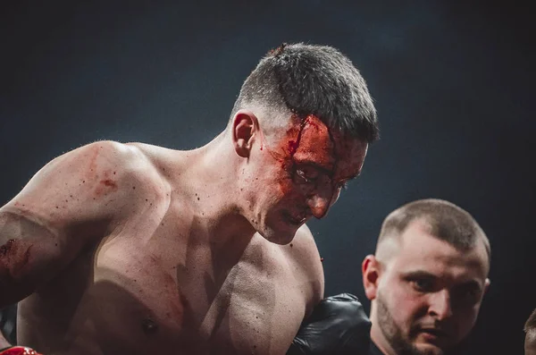 Kiev, Ucraina - 02 marzo 2019: Andrey Skornyakov combattenti mma w — Foto Stock