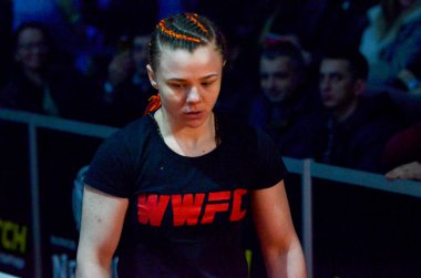 Kiev, Ukrayna - 02 Mart 2019: Svetlana Gotsyk (