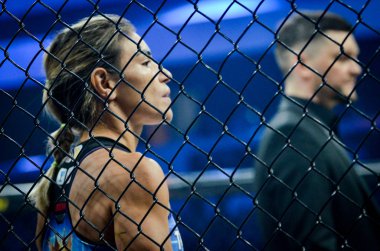 Kiev, Ukrayna - 02 Mart 2019: Svetlana Gotsyk (