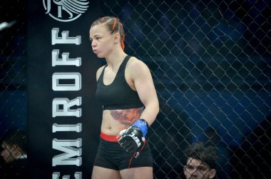 Kiev, Ukrayna - 02 Mart 2019: Svetlana Gotsyk (