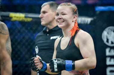 Kiev, Ukrayna - 02 Mart 2019: Svetlana Gotsyk (