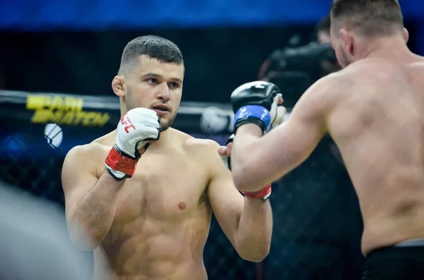 Kiev, Ucraina - 02 marzo 2019: Lazarevich Eduard combattenti mma — Foto Stock