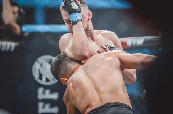 Kijów, Ukraina-marzec 02, 2019: Lazarevich Eduard myśliwce MMA — Zdjęcie stockowe