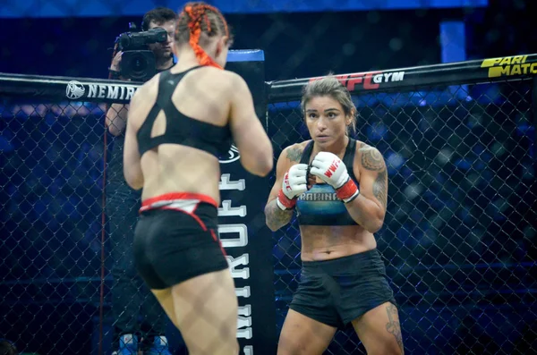 Kiev, Ukrayna - 02 Mart 2019: Svetlana Gotsyk mma kız fighte
